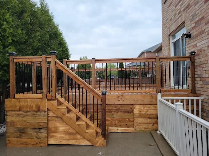 Custom outdoor deck